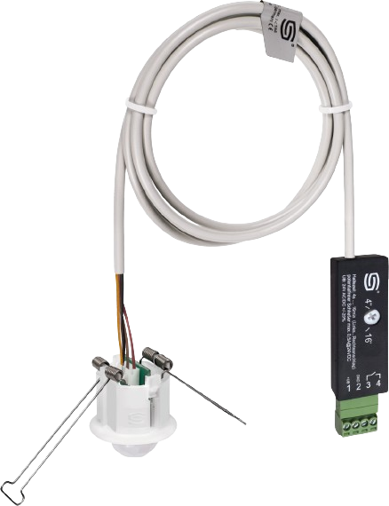 Sensore di movimento a soffitto e controllo presenza, forma compatta