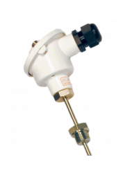 Sonda termocoppia con attacco 1/2" Gas maschio e con tubo intermedio - cod.TCA