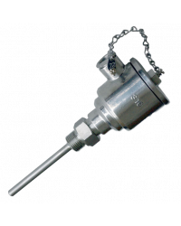 Sonda Pt100 attacco 1/2" Gas Maschio con testa di raccordo inox 316 L cod. IOSI