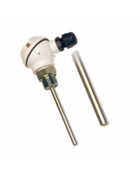 Sonda termocoppia attacco 1/2" Gas Maschio con testa tipo MA (miniatura) - Cod. MA