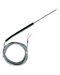 Sonda Pt100 di penetrazione a spillo diritta con cavo di collegamento teflon/silicone cod. SAPD