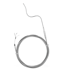 Sonda Pt100 rivestita flessibile con cavo di collegamento - cod. CPJ