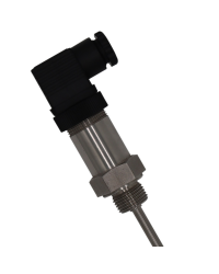 Sonda PT100 attacco 1/2 " Gas Maschio e connettore DIN (morsetti faston) cod. CTRDIN12