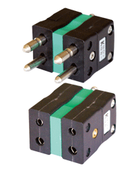 Connettore termocoppia standard compensato duplex - cod. SMSF-D