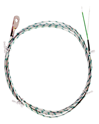 Sonda termocoppia a contatto con occhiello con cavo fibra di vetro - cod. SOVV