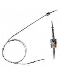 Sonda termocoppia J rivestita deformabile attacco a baionetta - cod. TCBAIO