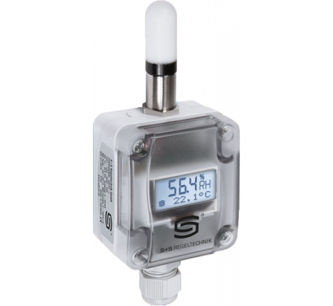 Sensore Di Temperatura E Umidità HYGRASGARD RFTF-SD - Uscita 0-10V / 4-20mA - Campo 0-50°C E 0-100%RH - Per Installazione In Ambiente