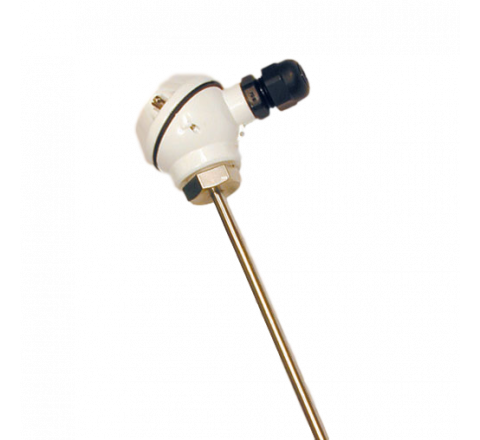 Sonda Pt100 liscia con testa di connessione di tipo MA (miniatura) cod. MALC