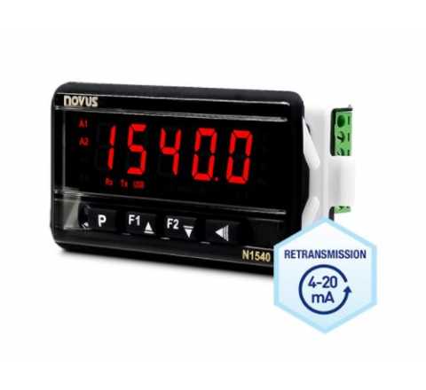 Indicatore universale con 2 relè - cod. N1540