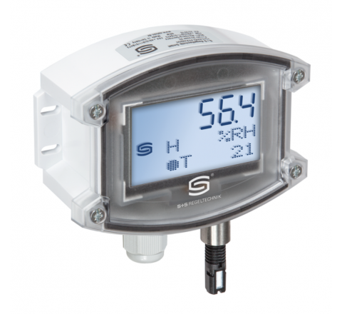 Sonda di umidità e temperatura IP65 per ambienti estremi uscita 4-20mA/0-10V - cod. AFTF-45
