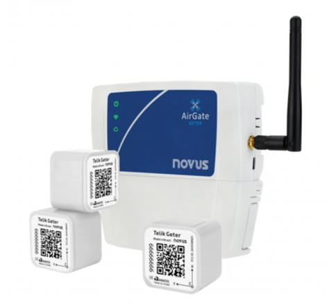 Sistema di monitoraggio vibrazioni e temperatura wireless - cod. TELIK-GETER