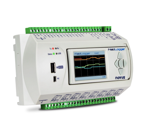 Data logger industriale multicanale e multifunzione - cod. FIELDLOGGER