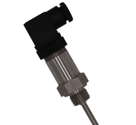 Sonda PT100 attacco 1/2 " Gas Maschio e connettore DIN (morsetti faston) cod. CTRDIN12