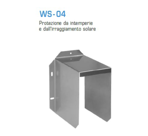 Accessorio copertura di protezione - cod. WS