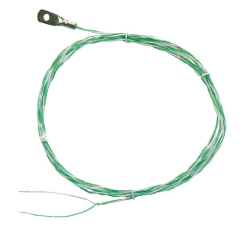 Sonda termocoppia a contatto con occhiello con cavo Teflon - cod. SOPFA