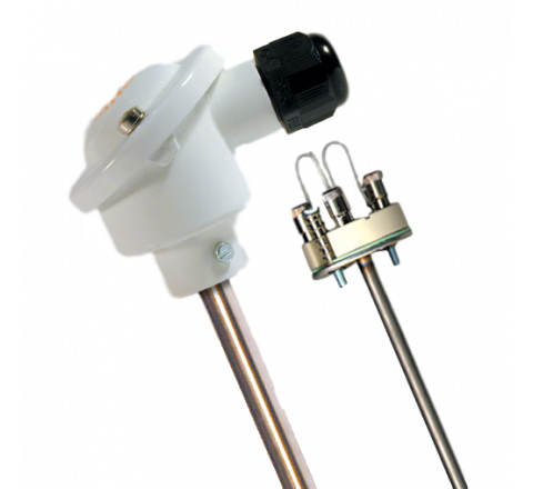 Sonda PT100 con protezione metallica Ø 13,5 mm - cod. SPD