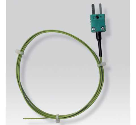 Sonda termocoppia K a contatto e connettore miniatura - cod. TK2000